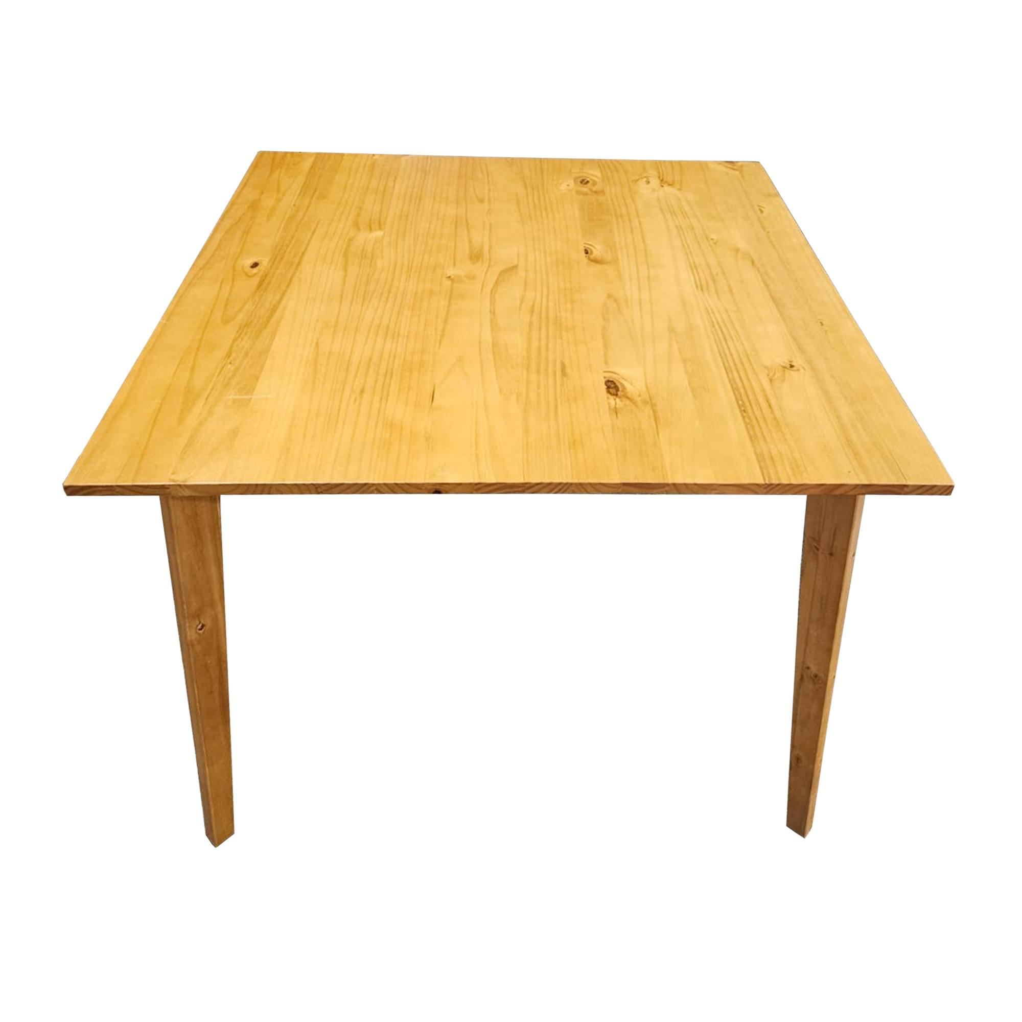 Mesa jantar Cozinha  Quadrada Madeira 4 lugares 100cm 