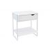 Mesas de cabeceira White Apoio Minimalista Quarto Cama Kit 2 und.