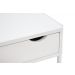 Mesas de cabeceira White Apoio Minimalista Quarto Cama Kit 2 und.