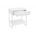 Mesas de cabeceira White Apoio Minimalista Quarto Cama Kit 2 und.