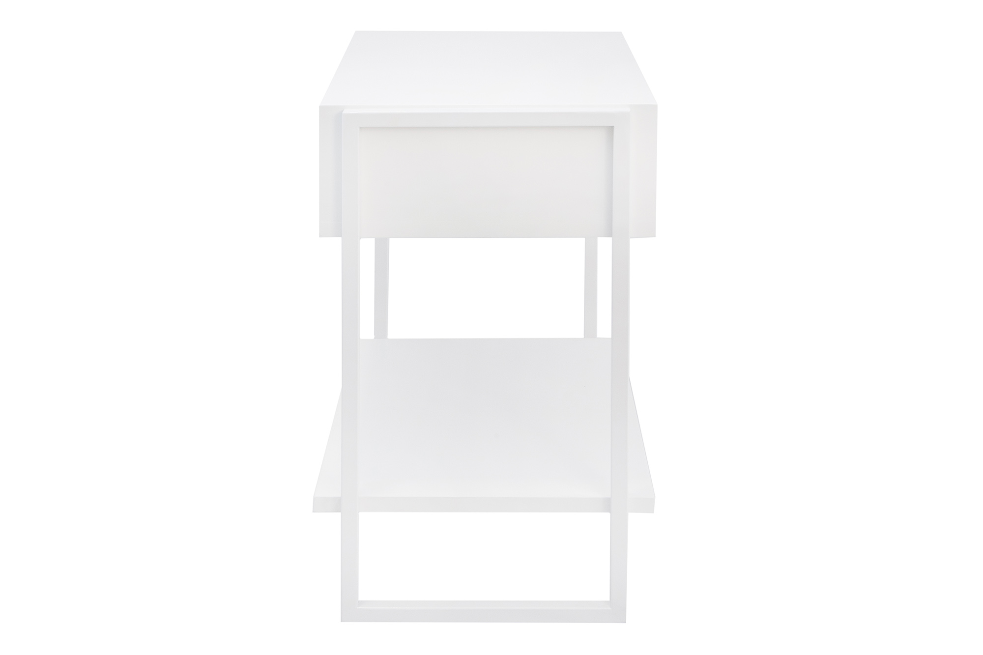 Mesas de cabeceira White Apoio Minimalista Quarto Cama Kit 2 und.