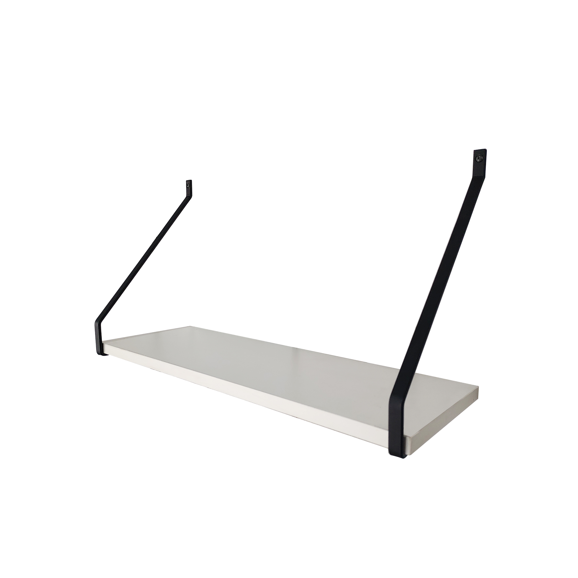 Prateleira MDF + Suporte Quarto Livros Nicho Branco organizador 