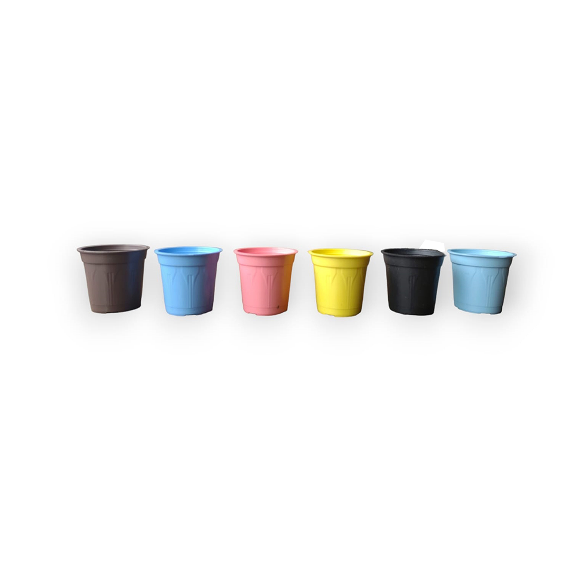 Vasos coloridos mini 11 und Reciclavel flor suculentas 
