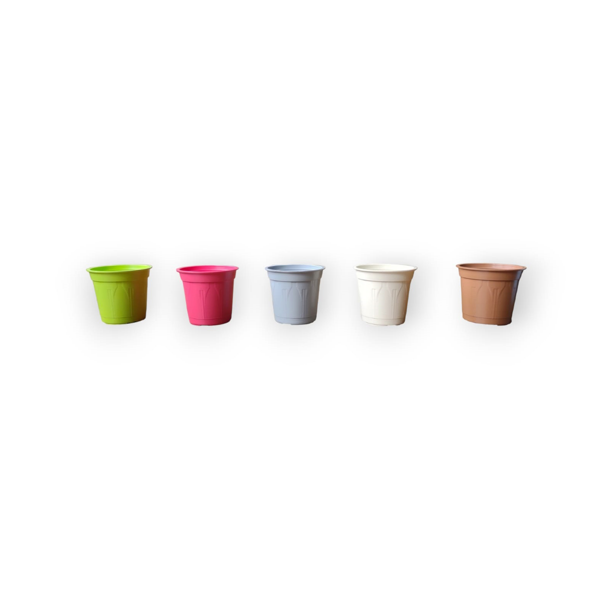 Vasos coloridos mini 11 und Reciclavel flor suculentas 