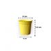 Vasos coloridos mini 11 und Reciclavel flor suculentas 