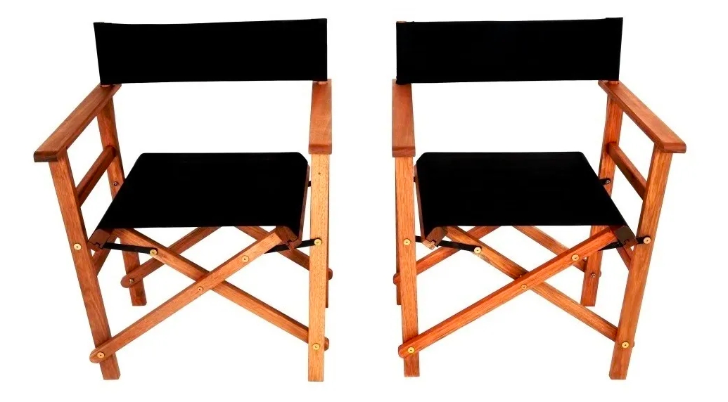 Conjunto Kit 2 Cadeiras Diretor Cannes ALF78.2