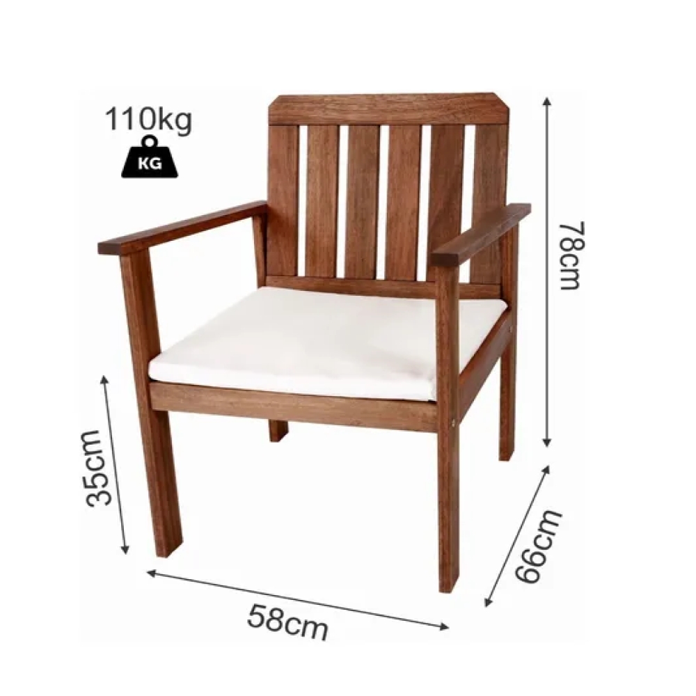 Conjunto Para Piscina E Jardim Tokyo Sofá Poltronas Mesa Espreguiçadeiras
