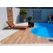 Espreguiçadeira de Madeira para Jardins e Piscina ALF010