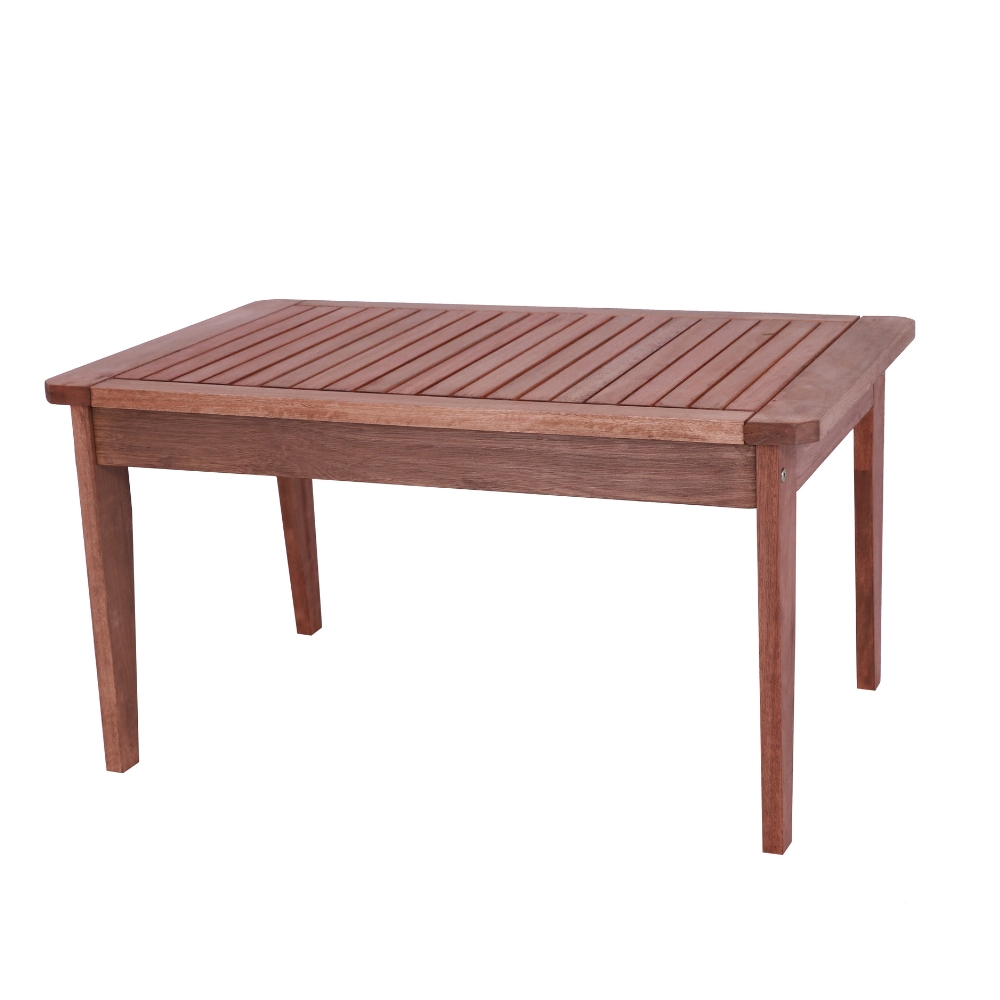 Mesa De Centro E Lateral Tokyo Em Madeira Maciça