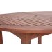 Mesa Redonda de Madeira Alice Com Furo Para Ombrelone ALF 1323R