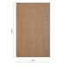 Tapete CK Retangular (180x60) Bege