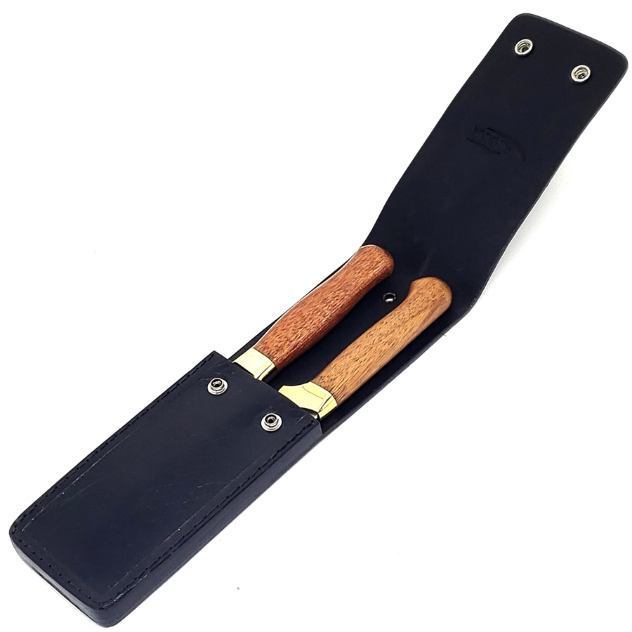 Kit Churrasco Arkhip Baby Grill 6'' Cabo Madeira Bainha
