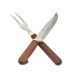 Kit Churrasco Arkhip Picanheira Baby Grill 8'' Cabo Madeira Caixa