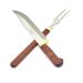 Kit Churrasco Arkhip Picanheira Grill 10'' Cabo Madeira Bainha