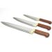 Kit Churrasco e Cozinha Arkhip Trichef 12'' 9'' 6'' Cabo Madeira Caixa
