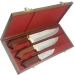 Kit Churrasco e Cozinha Arkhip Trichu 10'' 8'' 5'' Cabo Madeira Caixa