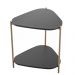 Mesa Lateral Organica Pe Metal Dourado Nero 28016 Artesano