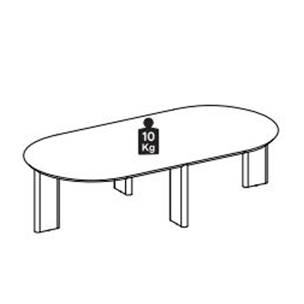 Mesa de Centro Chanfrada Pe Madeira Nero Preto 28017 Artesano