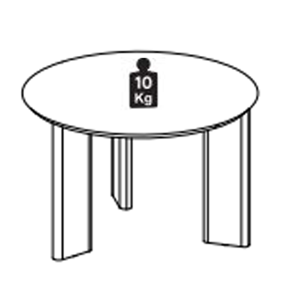 Mesa de Centro Chanfrada Pe Madeira Nero Preto 28019 Artesano