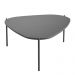 Mesa de Centro Organica Pe Metal Preto Nero 28015 Artesano