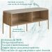 Sapateira Banco 93 CM Pes Metal Oslo 28968 Hanover Artesano