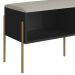 Sapateira Banco 93 CM Pes Metal Oslo 28968 Nero Artesano