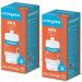 Kit 2 Refil Blindado Acqua AB 200BR/TR POU Rosca 1/2' Filtros tamanho 7' Acquabios Tripla Proteção