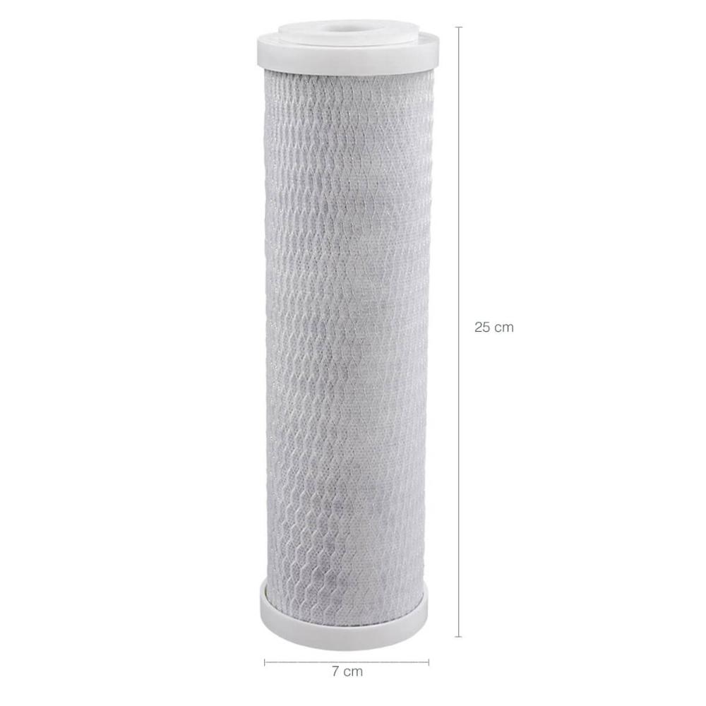 Kit 2 Refil Filtros Acqua 230 BR/TR POU Carbon Block 9.3/4' Carvão Ativado Acquabios
