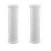 Kit 2 Refil de PP 9.3/4' POE Liso 1200l/h Acquabios Poço Artesiano Redução Resíduos