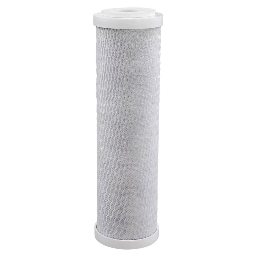 Refil Filtros Acqua 230 BR/TR POU Carbon Block 9.3/4' Carvão Ativado Acquabios