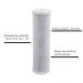 Refil Filtros Acqua 230 BR/TR POU Carbon Block 9.3/4' Carvão Ativado Acquabios
