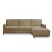 Kit Sofá 3 Lugares 2,60m com Chaise e 2 Poltronas Living Lavinia Linho Bege Adonai Estofados