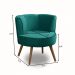 Poltrona Para Sala Decorativa Isa Suede Tiffany Adonai Estofados