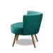 Poltrona Para Sala Decorativa Isa Suede Tiffany Adonai Estofados