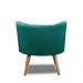 Poltrona Para Sala Decorativa Isa Suede Tiffany Adonai Estofados