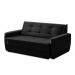 Sofá Cama Jade 1,36m Suede Preto Adonai Estofados