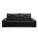 Sofá Retrátil Reclinável 3 lugares 2,00m com Porta Copos e USB Helena Suede Preto Adonai Estofados