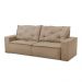 Sofá Retrátil e Reclinável 2 lugares com Molas 1,50m Ana Suede Cappuccino Adonai Estofados