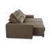 Sofá Retrátil e Reclinável 3 Lugares com Molas 2,10m Camila Suede Cappuccino Adonai Estofados