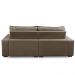 Sofá Retrátil e Reclinável 3 Lugares com Molas 2,10m Camila Suede Cappuccino Adonai Estofados