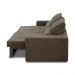 Sofá Retrátil e Reclinável 3 lugares 2,10m com Molas Mirela Suede Cappuccino Adonai Estofados