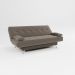 sofá cama 1,80m Íris Suede Cappuccino Adonai Estofados