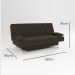 sofá cama 1,80m Íris Suede Marrom Adonai Estofados