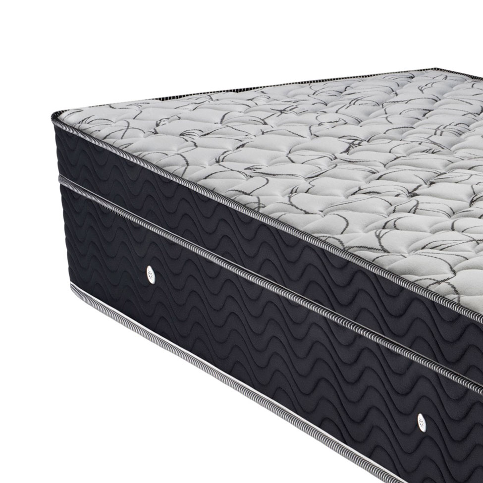 Colchão Solteiro Airtech Molas Nanolastic (29x88x188) Preto