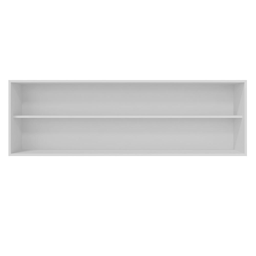 Armário Aéreo Andréia 150cm 4 Portas Branco - AJL Móveis