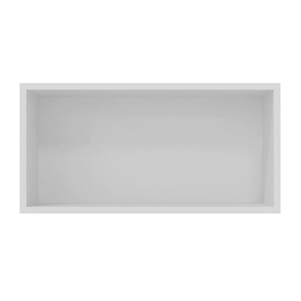 Armário Aéreo Geladeira Andréia 60cm 1 Porta Branco - AJL Móveis