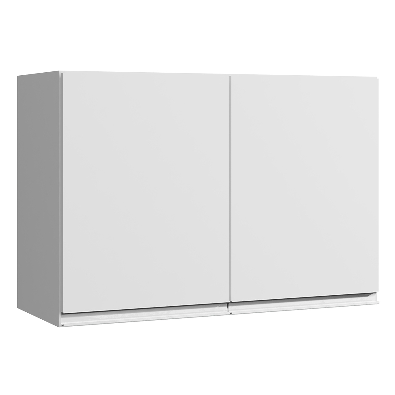 Armário de Cozinha Aéreo 80cm Com 2 Portas Andréia Branco   - AJL Móveis