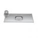 Balcão de Cozinha Com Pia Inox 120cm 1 Gaveta Tatiane Amêndoa/Preto - AJL Móveis