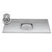 Balcão de Cozinha Com Pia Inox 120cm 3 Portas Manu Branco - AJL Móveis