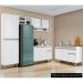 Cozinha Compacta Vanessa e Balcão Gabinete Sem Tampo Tatiane 120cm Branco - AJL Móveis